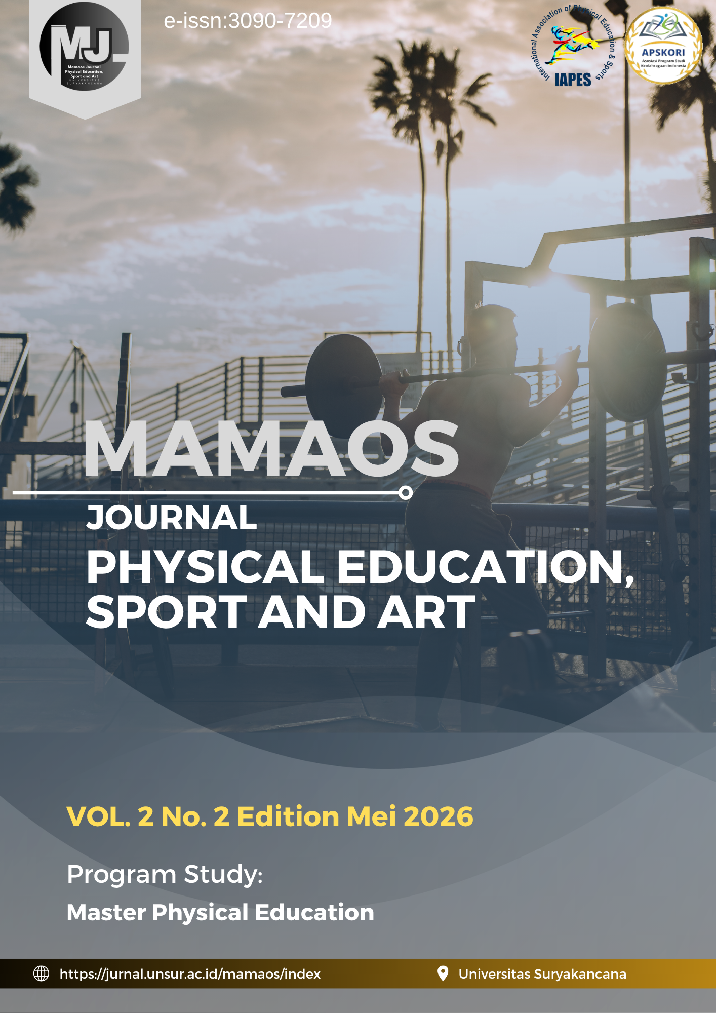 					View Vol. 2 No. 2 (2026): Mamaos: Journal Physical Education, Sport and Art 
				